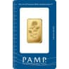 Zlatý slitek 20 g PAMP Růže
