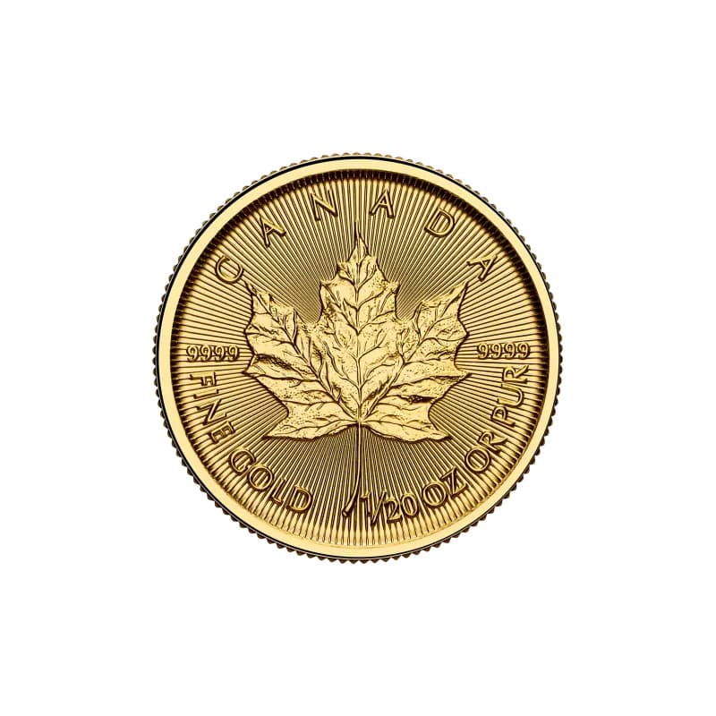 Zlatá mince 1/20 Oz Maple Leaf 2026