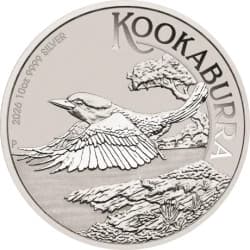 Stříbrná mince 10 Oz Kookaburra 2026