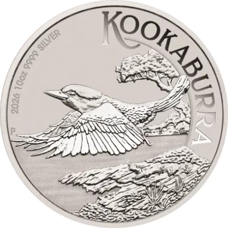 Stříbrná mince 10 Oz Kookaburra 2026