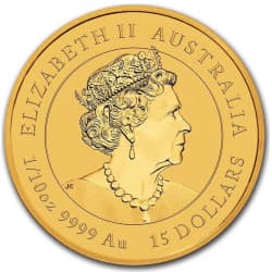 Zlatá mince 1/10 Oz Lunar Series III Year of the Ox 2021