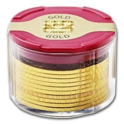 Tuba 10 x zlatá mince 1 Oz Wiener Philharmoniker různé roky