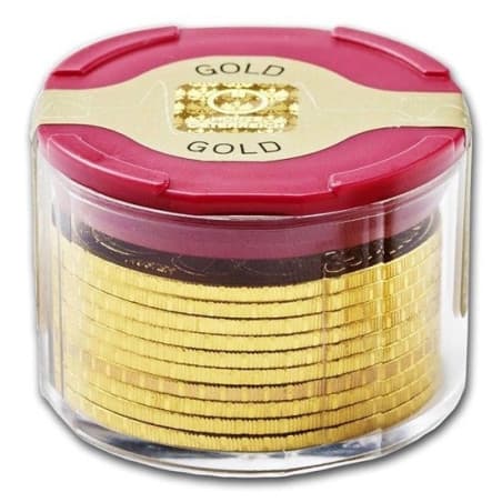 Tuba 10 x zlatá mince 1 Oz Wiener Philharmoniker různé roky