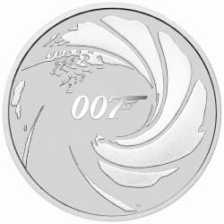Stříbrná mince 1 Oz James Bond 007 (2020)