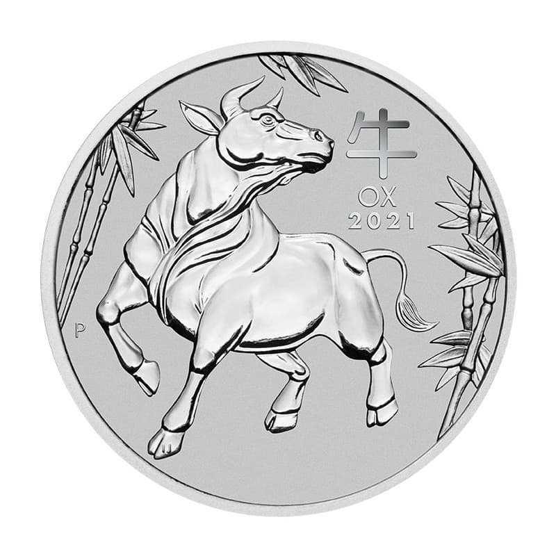 Platinová mince 1 Oz Lunar Series III Year of the Ox 2021