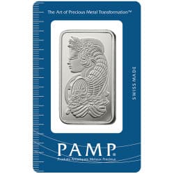 Stříbrný slitek 1 Oz PAMP Lady Fortuna
