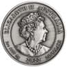 Stříbrná mince 2 Oz Black Swan Maali 2022 Antikováno + Kolorováno