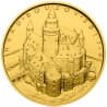 Zlatá mince 1/2 Oz 5000 Kč Hrad Bouzov 2017 Standard