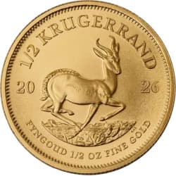 Zlatá mince 1/2 Oz Krugerrand 2026