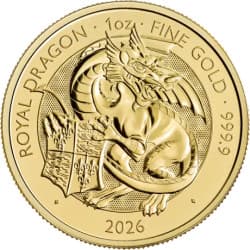 Zlatá mince 1 Oz The Tudor Beasts Royal Dragon 2026