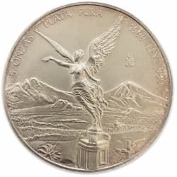 Stříbrná mince 5 Oz Libertad 1999
