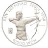 Stříbrná mince 10000 WON XXIV OLYMPIAD SEOUL Archery - 1987