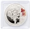 Stříbrná mince 1 Oz Olympijské hry v Pekingu 2008 - Čínský tanec Yangge