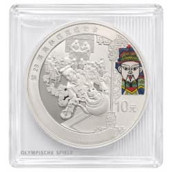 Stříbrná mince 1 Oz Olympijské hry v Pekingu 2008 - Tradiční obřad s čajem