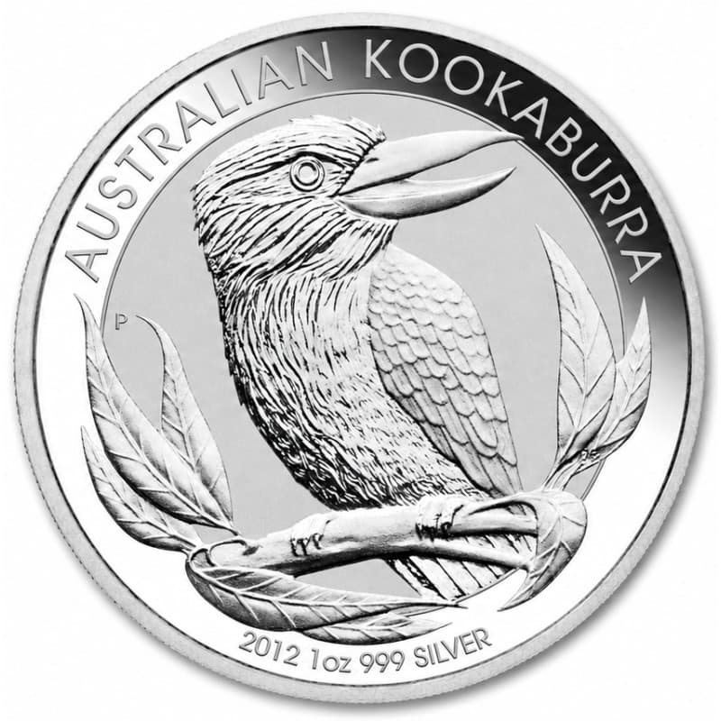 Stříbrná mince 1 Oz Kookaburra 2012