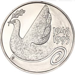 Stříbrná mince 100 Markkaa United Nations - 1995 Proof