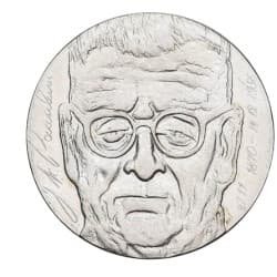 Stříbrná mince 10 Markkaa President Paasikivi - 1970