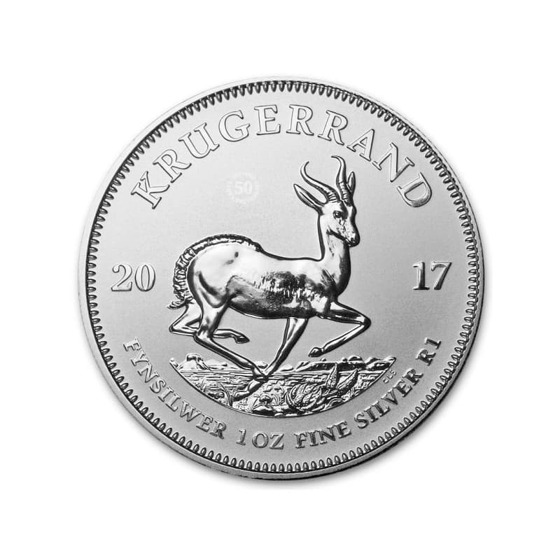 Stříbrná mince 1 Oz Krugerrand 2017 - 50. výročí