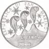 Stříbrná mince 5 Euros 2006 Turin Olympics - 2005 Proof