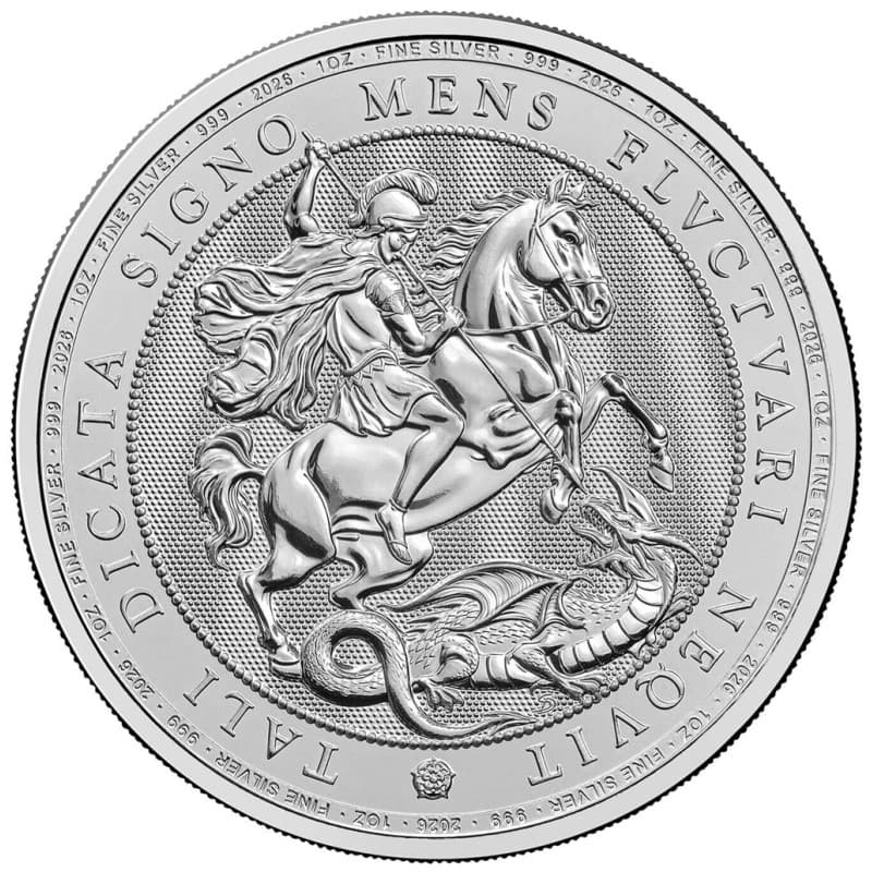 Stříbrná mince 1 Oz St. George and the Dragon 2026