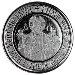 Stříbrná mince 1/2 Oz Alfa a Omega 2021