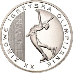 Stříbrná mince 10 Zlotys Turin 2006 - 2006 Proof