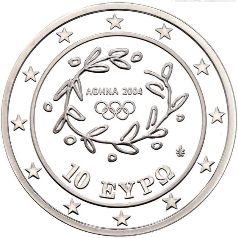 Stříbrná mince 10 Euros Equestrian - 2004 Proof