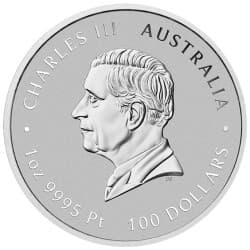 Platinová mince 1 Oz Lunar Series III Year of the Horse 2026 Kolorovaná
