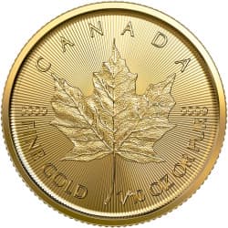 Zlatá mince 1/10 Oz Maple Leaf různé roky