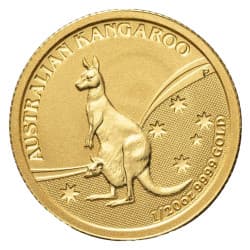 Zlatá mince 1/20 Oz Kangaroo Nugget různé roky