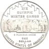 Stříbrná mince 1 Dollar Salt Lake City Olympic Games - 2002