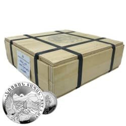 Box 500 x stříbrná mince 1 Oz Archa Noemova aktuální ročník