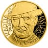 Zlatá mince 1 dukát Národní hrdinové - Karel Hašler 2021 Proof