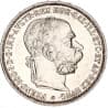Stříbrná mince 1 Crown1 / 1 Krone  Francis Joseph I. různé roky