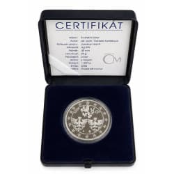 Stříbrná mince 29 g Svatební Tolar 2006 Proof