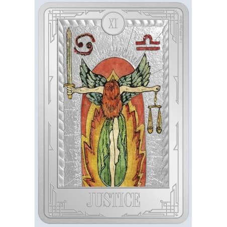 Stříbrná mince 1 Oz Justice 2023 Proof