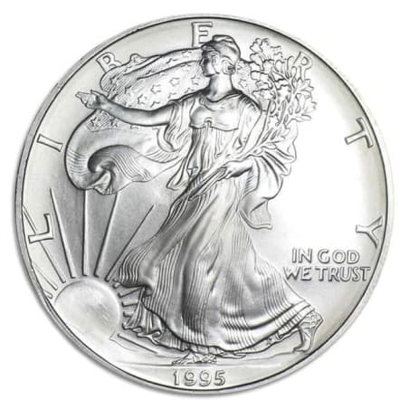 Stříbrná mince 1 Oz American Eagle 1995