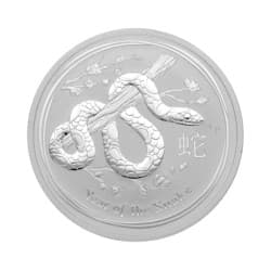 Stříbrná mince 1 Oz Lunar Series II Year of the Snake 2013