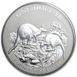 Stříbrná mince 1 Oz Kangaroo RAM 1 Dollar  různé roky