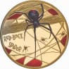 Zlatá mince 5 Oz Red-Back Spider