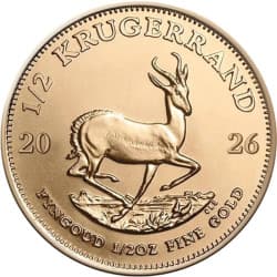 Zlatá mince 1/2 Oz Krugerrand 2026