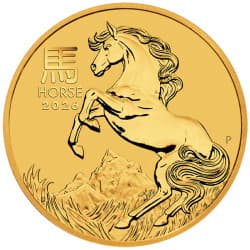 Zlatá mince 1 Oz Lunar Series III Year of the Horse 2026