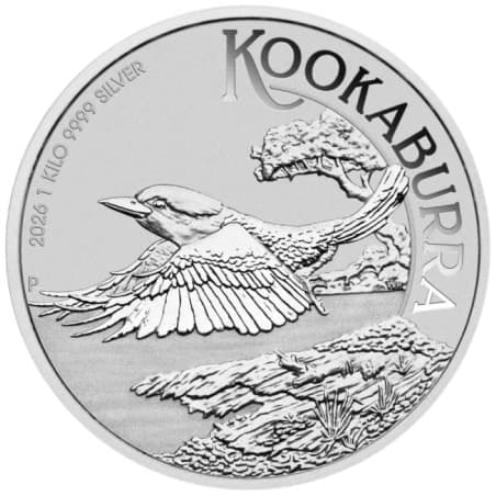Stříbrná mince 1 Kg Kookaburra 2026