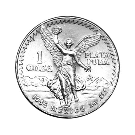 Stříbrná mince 1 Oz Mexican Libertad 1985