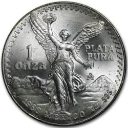 Stříbrná mince 1 Oz Mexican Libertad 1988