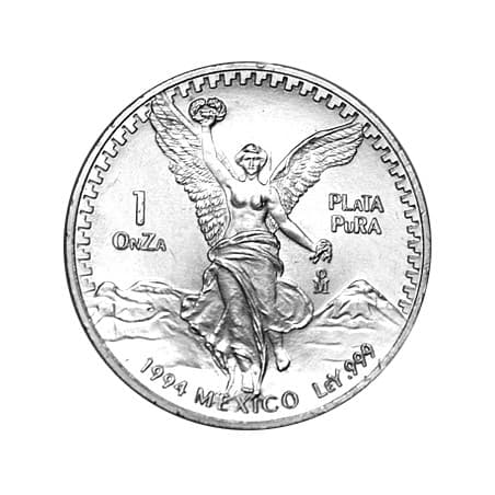 Stříbrná mince 1 Oz Mexican Libertad 1994