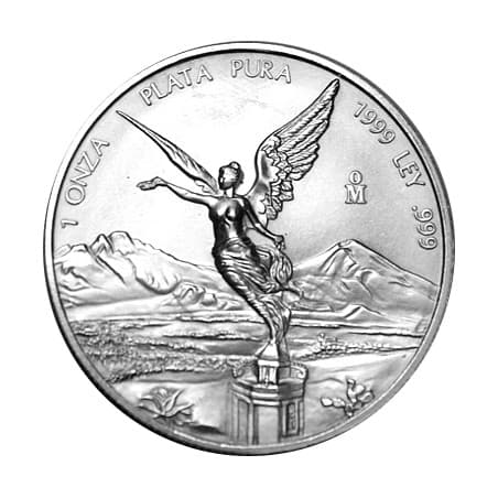 Stříbrná mince 1 Oz Mexican Libertad 1999