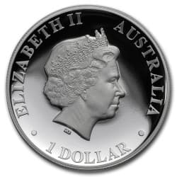 Stříbrná mince 1 Oz Kookaburra 2017 Proof + High Relief