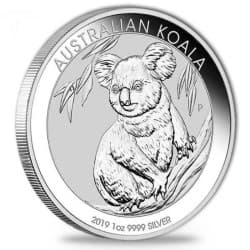 Stříbrná mince 1 Oz Koala 2019