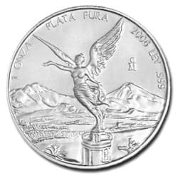 Stříbrná mince 1 Oz Mexican Libertad 2006